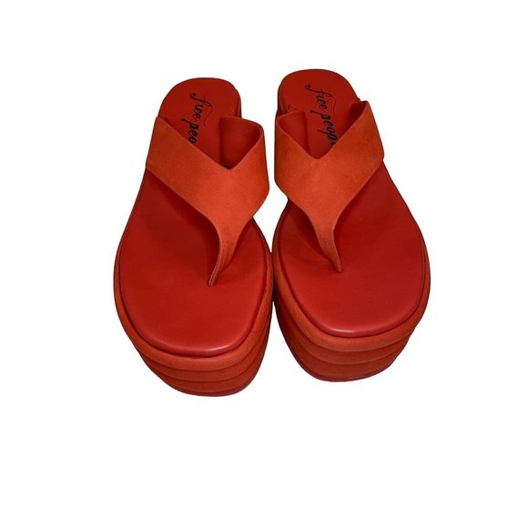 Free People Haven Thong Flatform Sandal EU 36 - Picture 4 of 14